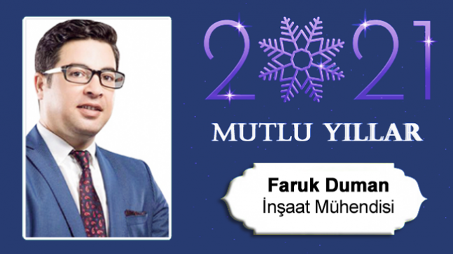 Faruk Duman’ın Yeni Yıl Mesajı