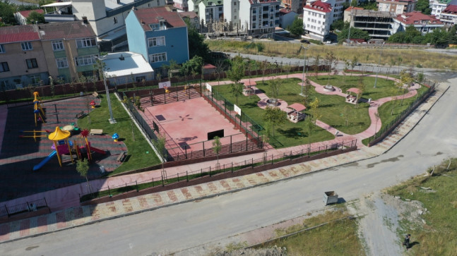 Hamidiye Parkı Yenilendi