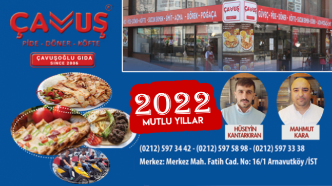 Çavuş Pide, Döner & Köfte’den Yeni Yıl Mesajı