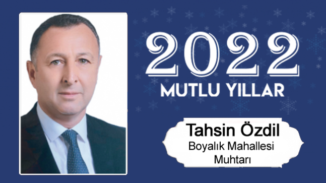 Tahsin Özdil’in Yeni Yıl Mesajı