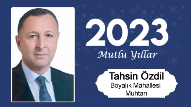 Tahsin Özdil’in Yeni Yıl Mesajı