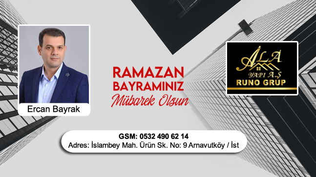 Ercan Bayrak’ın Ramazan Bayramı Mesajı