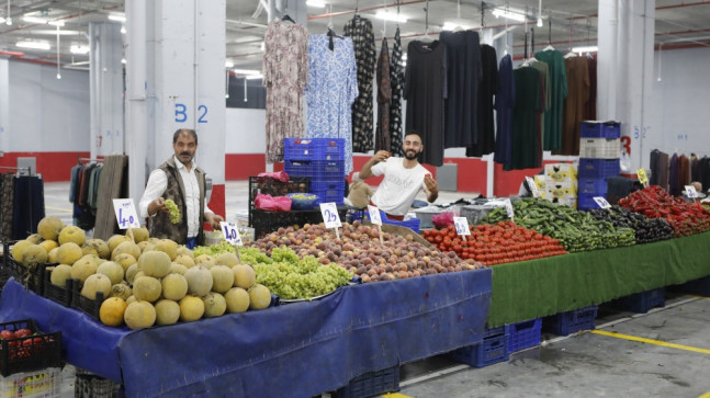 YENİ KAPALI PAZAR ALANI HİZMETE AÇILDI