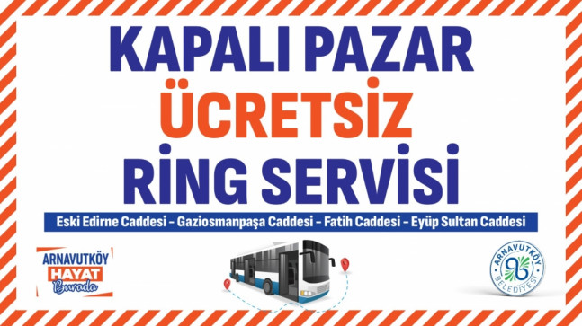 PERŞEMBE PAZARI ÜCRETSİZ RİNG SERVİSİ HİZMETE BAŞLADI