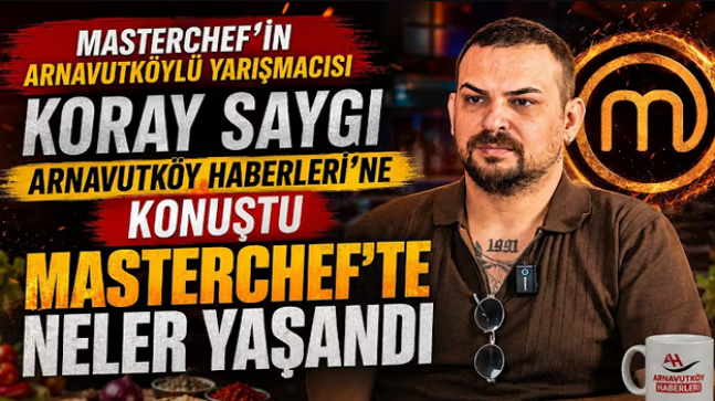 MasterChef Yarışmacısı Koray Saygı Arnavutköy Haberleri Stüdyosuna Konuk Oldu