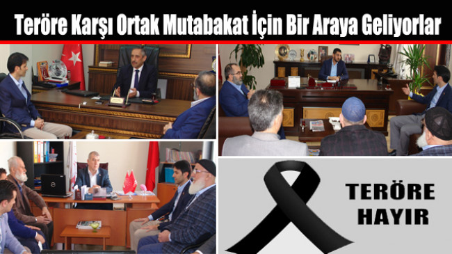 Teröre Karşı Ortak Mutabakat İçin Bir Araya Geliyorlar