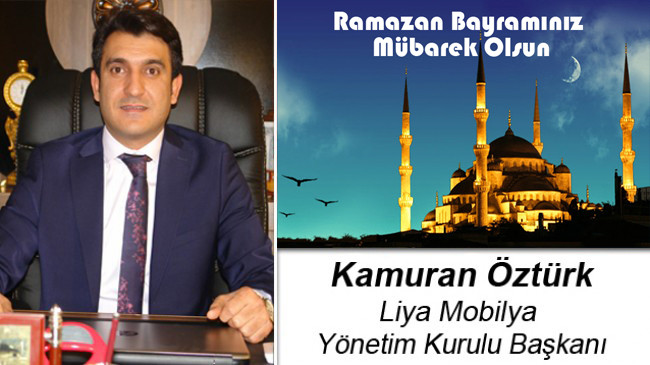 Kamuran Öztürk’ün Ramazan Bayramı Mesajı