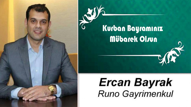 Ercan Bayrak’ın Kurban Bayramı Mesajı