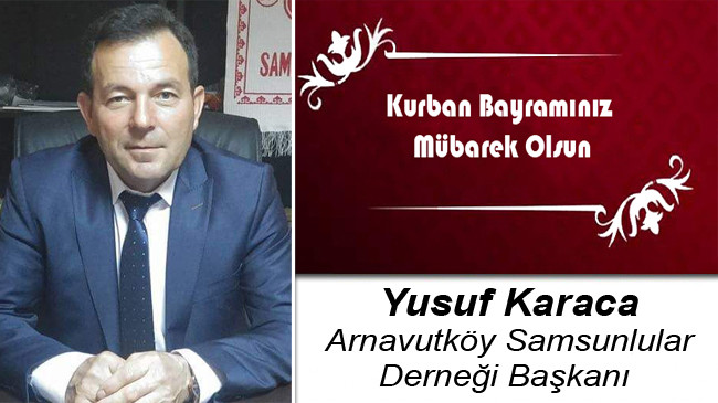 Yusuf Karaca’nın Kurban Bayramı Mesajı