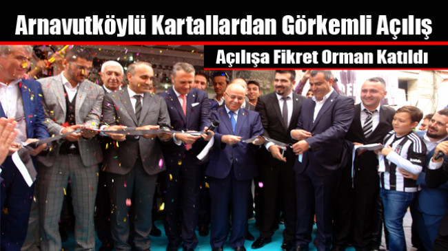 Arnavutköylü Kartallardan Görkemli Açılış