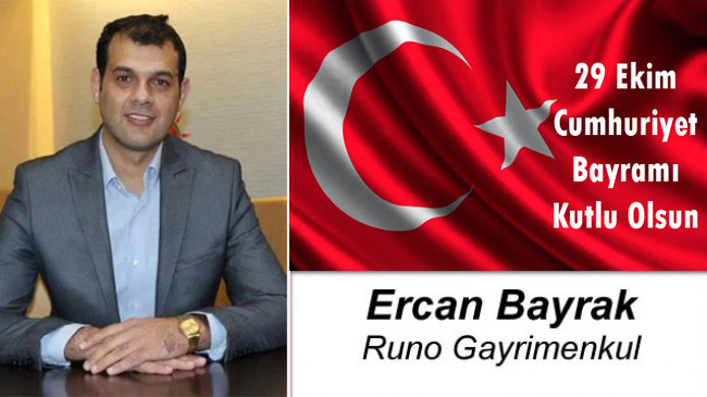 Ercan Bayrak’ın Cumhuriyet Bayramı Mesajı