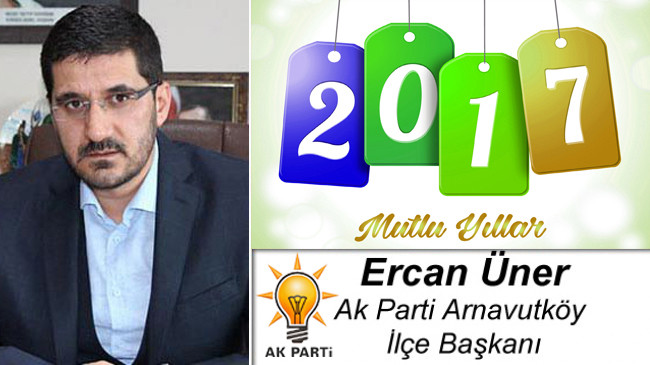 Ercan Üner’in Yeni Yıl Mesajı
