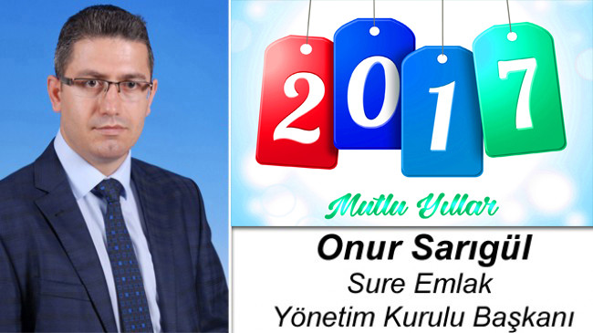 Onur Sarıgül’ün Yeni Yıl Mesajı