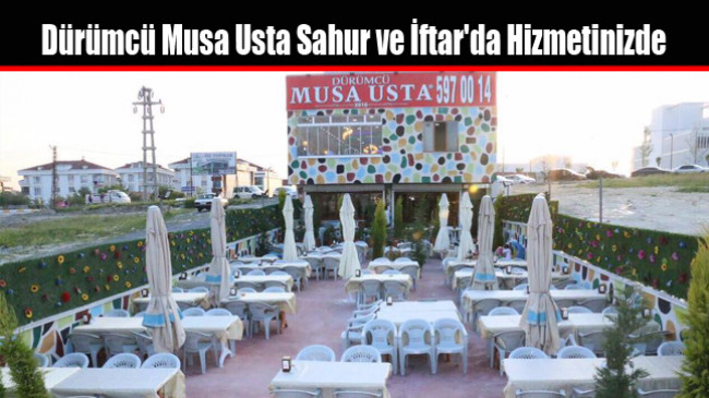 Dürümcü Musa Usta Sahur ve İftar’da Hizmetinizde