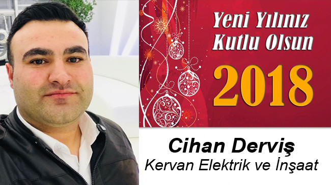 Cihan Derviş’in Yeni Yıl Mesajı