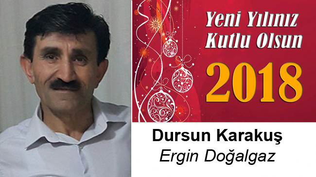 Dursun Karakuş’un Yeni Yıl Mesajı