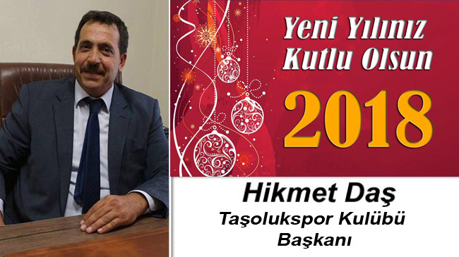 Hikmet Daş’ın Yeni Yıl Mesajı