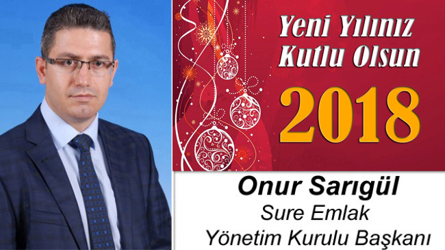 Onur Sarıgül’ün Yeni Yıl Mesajı