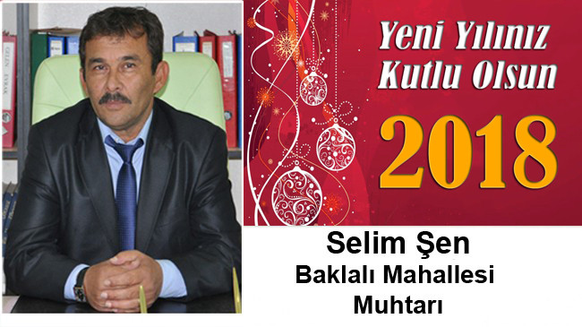 Selim Şen’in Yeni Yıl Mesajı