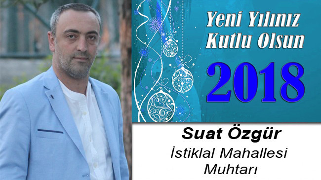 Suat Özgür’ün Yeni Yıl Mesajı