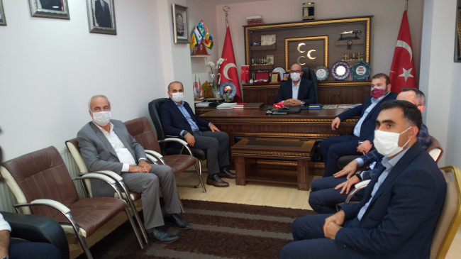 Başkan Baltacı’dan MHP’ye Hayırlı Olsun Ziyareti