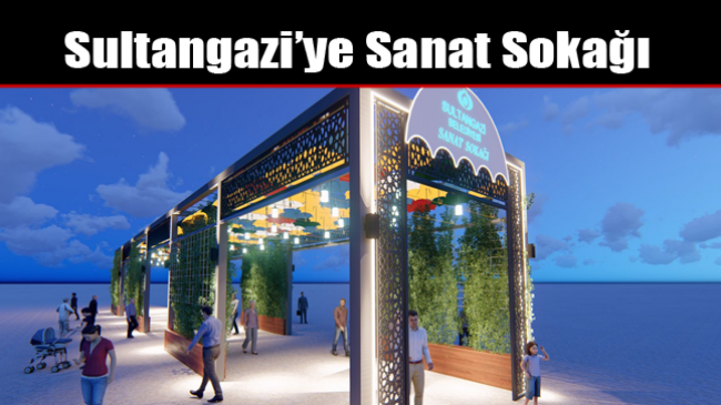 Sultangazi’ye Sanat Sokağı
