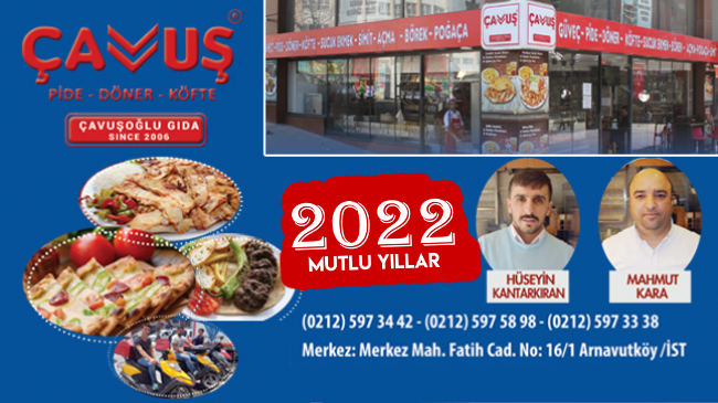 Çavuş Pide, Döner & Köfte’den Yeni Yıl Mesajı