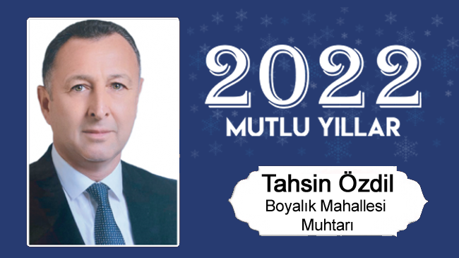 Tahsin Özdil’in Yeni Yıl Mesajı