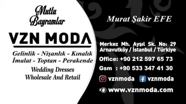 VZN Moda’dan Ramazan Bayramı Mesajı