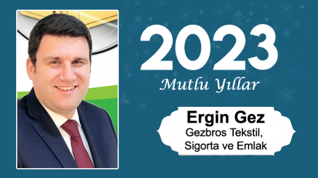 Ergin Gez’in Yeni Yıl Mesajı