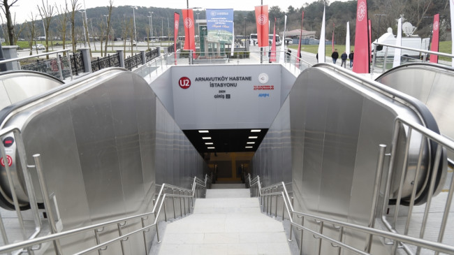 ARNAVUTKÖY-İSTANBUL HAVALİMANI METRO HATTI HİZMETE AÇILDI