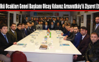Ülkü Ocakları Genel Başkanı Olcay Kılavuz Arnavutköy’ü Ziyaret Etti