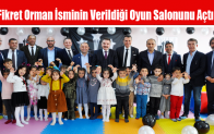 Fikret Orman İsminin Verildiği Oyun Salonunu Açtı