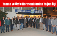 Yaman ve Örs’e Horasanlılardan Yoğun İlgi