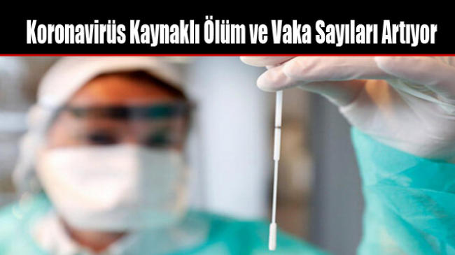 Koronavirüs Kaynaklı Ölüm ve Vaka Sayıları Artıyor