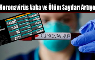 Koronavirüs Vaka ve Ölüm Sayıları Artıyor