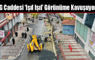 G Caddesi ‘Işıl Işıl’ Görünüme Kavuşuyor