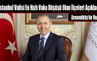 İstanbul Valisi En Hızlı Vaka Düşüşü Olan İlçeleri Açıkladı