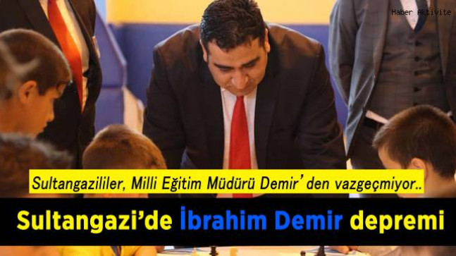 Sultangazi’de İbrahim Demir depremi
