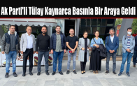 Ak Parti’li Tülay Kaynarca Basınla Bir Araya Geldi
