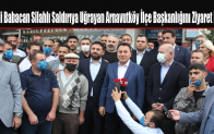 Ali Babacan Silahlı Saldırıya Uğrayan Arnavutköy İlçe Başkanlığını Ziyaret Etti