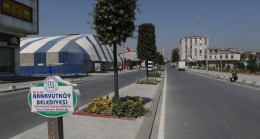 Fatih Caddesi Orta Refüj Çalışması Tamamlandı