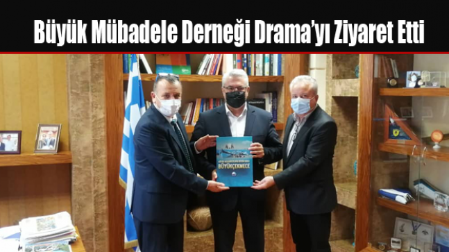 Büyük Mübadele Derneği Drama’yı Ziyaret Etti