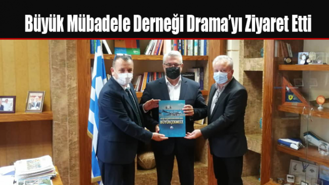 Büyük Mübadele Derneği Drama’yı Ziyaret Etti
